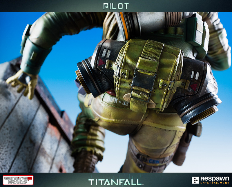 Illustration for article titled A Titanfall Statue Without Those Pesky Titans